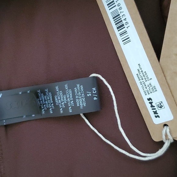 Skims Swim Mid Waist Bottoms - cocoa - Picture 7 of 10